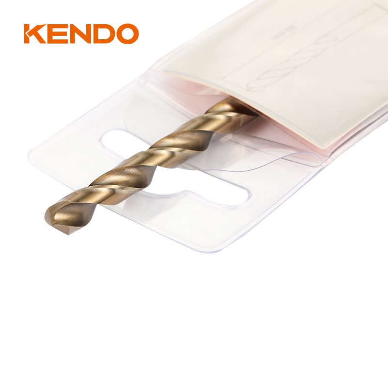 Foret hélicoïdal HSS-Co, entièrement rectifié, oxyde de bronze